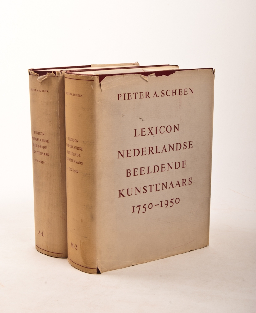 Lexicon Nederlandse Beeldende Kunstenaars 1750- 1950, Pieter Scheen